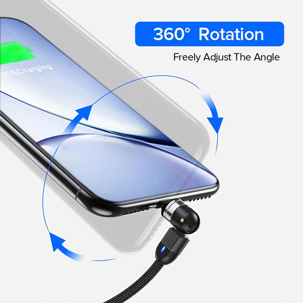 Maclean MCE474 Magnetic Cable USB Type-C Adapter USB A Fast Charging Data Transfer 9V / 2A 5V / 3A