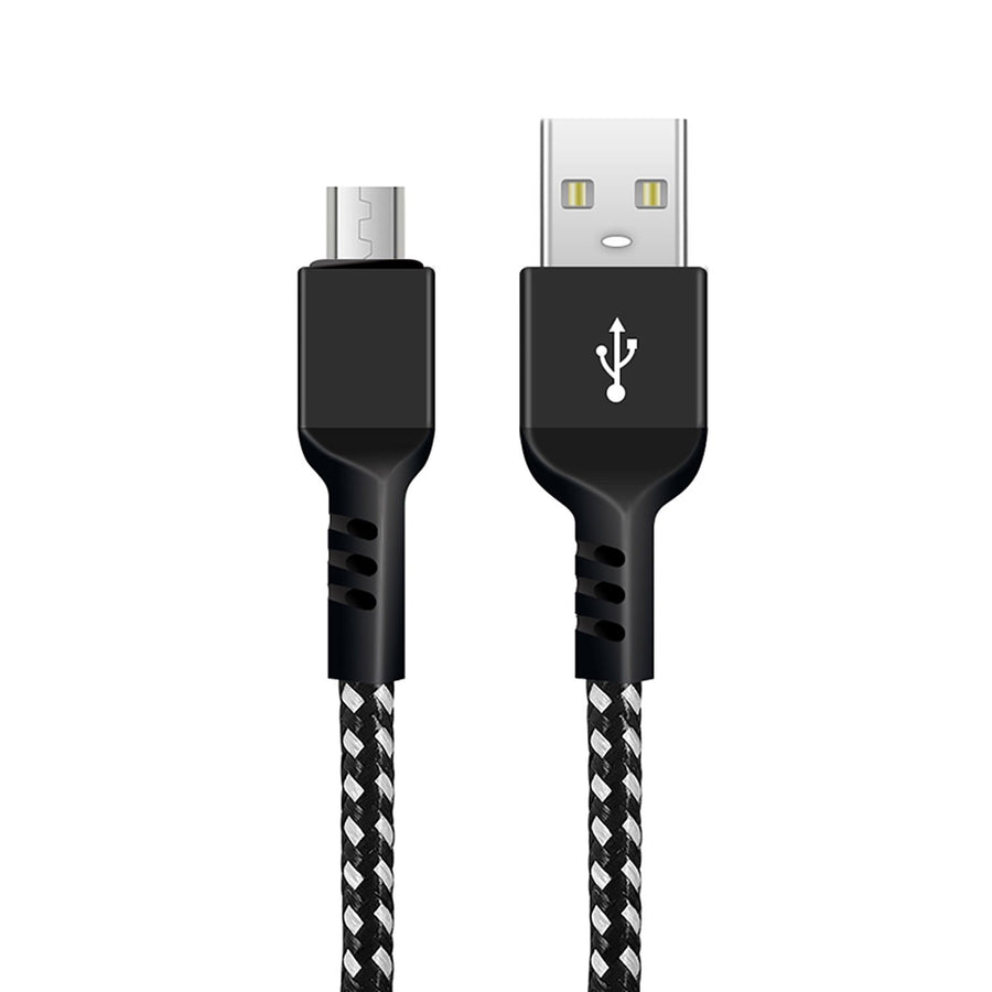 Maclean MCE473 USB A to MicroUSB Cable Charging Fast Data Transfer 1m Fast Charge 5V / 2.4A High Speed Nylon