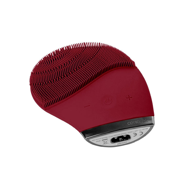Concept Sonivibe sonic skin brush in burgon color