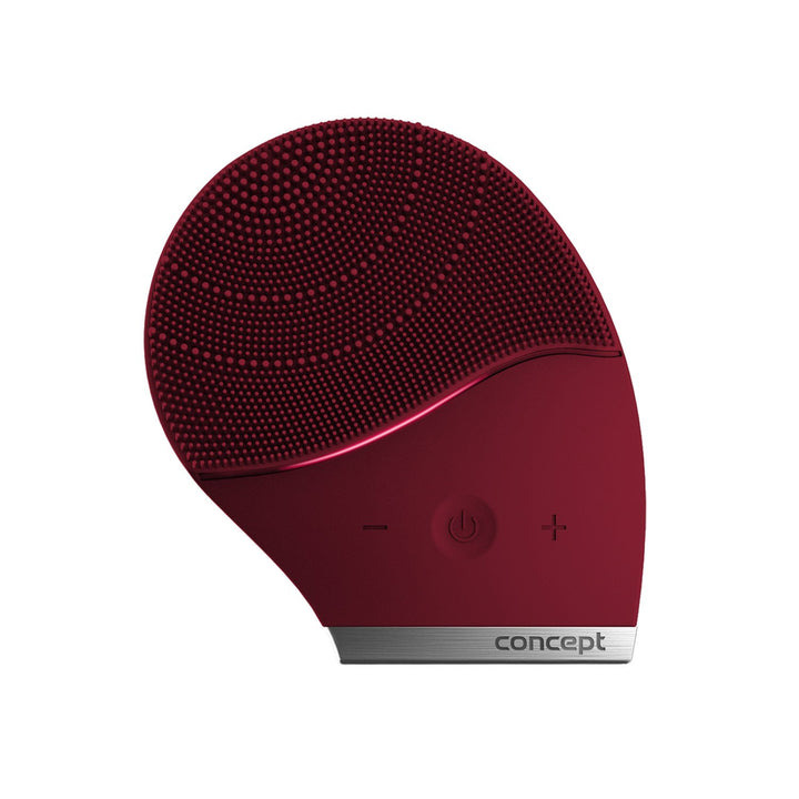 Concept Sonivibe sonic skin brush in burgon color