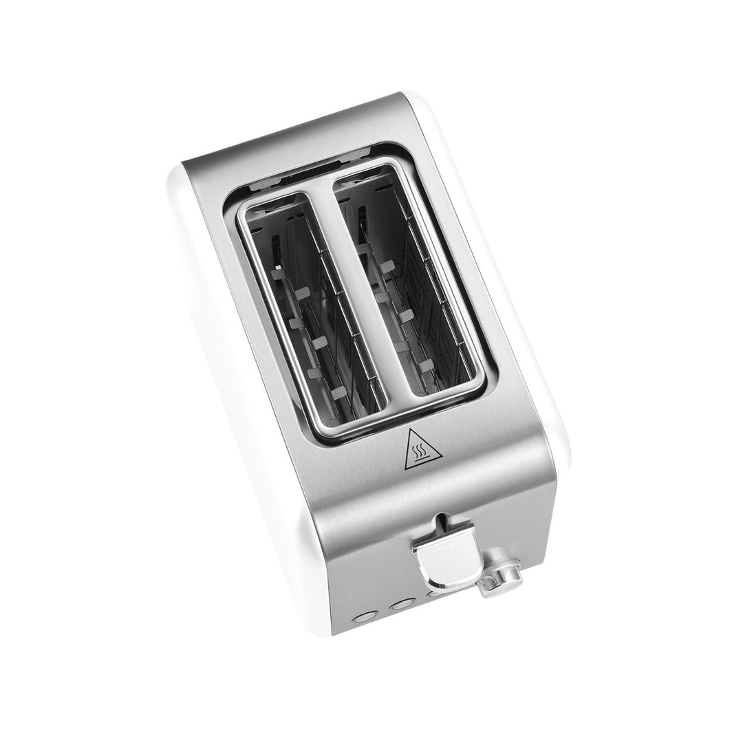 Concept TE2051 stainless steel toaster matt white