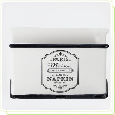 Ceramic Napkin Holder Stand Dispenser Decorative Table Kitchen Dining Room