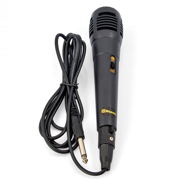 Msonic MAK471K Dynamic Wired Microphone Karaoke Mic Party Singing Clear Vocal Sound 120Hz - 12000Hz