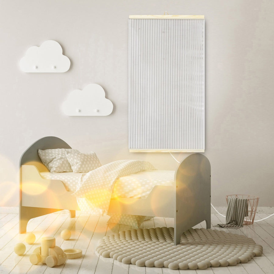 Infrared heater - flexible heating panel 430W TRIO pattern 14 transparent, dimensions 100x57cm with controller