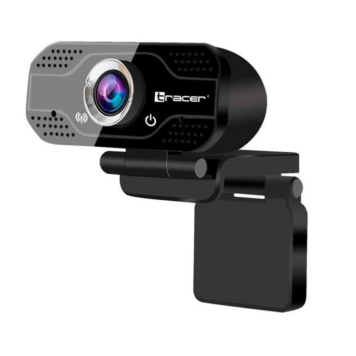 Tracer WEB007 USB Webcam with Microphone FullHD 30 fps 120° Field of View Light Correction Home Office Streaming Camera