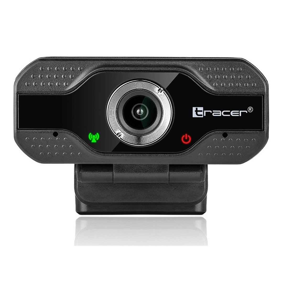 Tracer WEB007 USB Webcam with Microphone FullHD 30 fps 120° Field of View Light Correction Home Office Streaming Camera