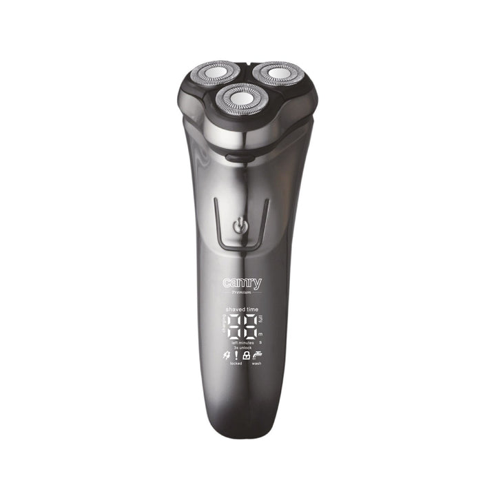 Leictreach Shaver Camry CR 2925 le LCD Taispeáin agus trimmer féasóg