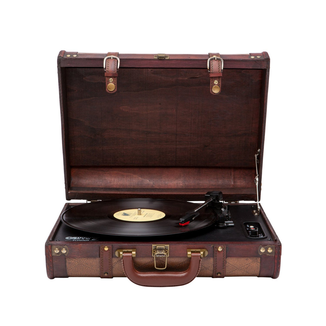 Camry CR 1149 Suitcase Turntable with Built-in Speakers Headphones Socket Line IN OUT 33/45/78 RPM
