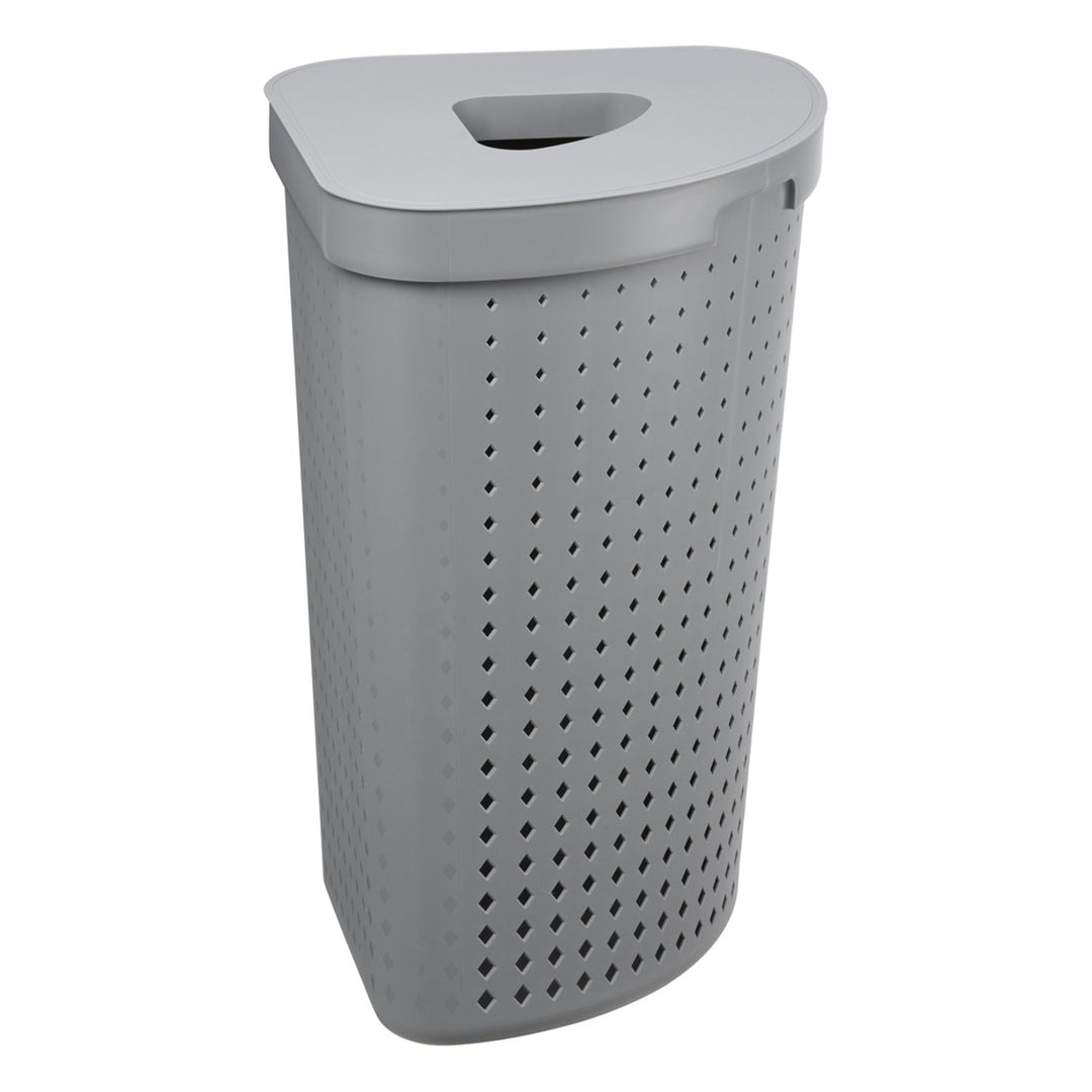 Corner laundry basket Plast Team Seoul 62L - practical solutions and unique design