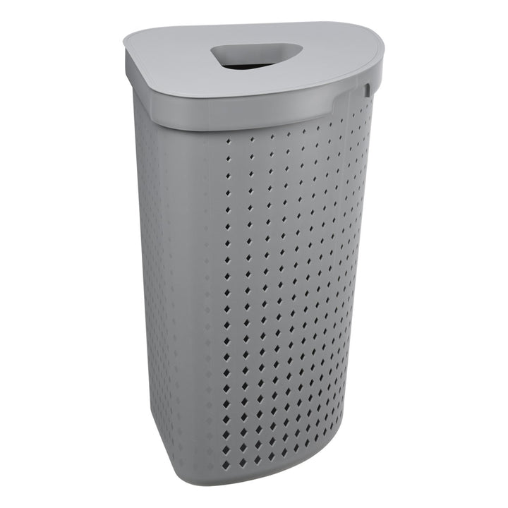 Corner laundry basket Plast Team Seoul 62L - practical solutions and unique design