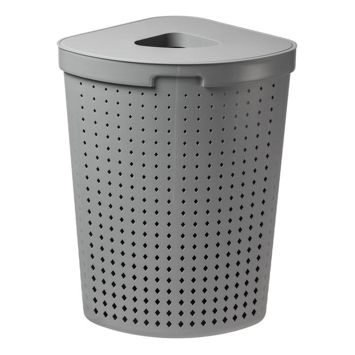 Corner laundry basket Plast Team Seoul 62L - practical solutions and unique design