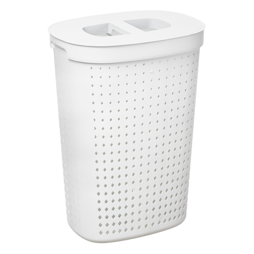 Ciseán níocháin bán Foireann Plast SEOUL 61 L le hanla