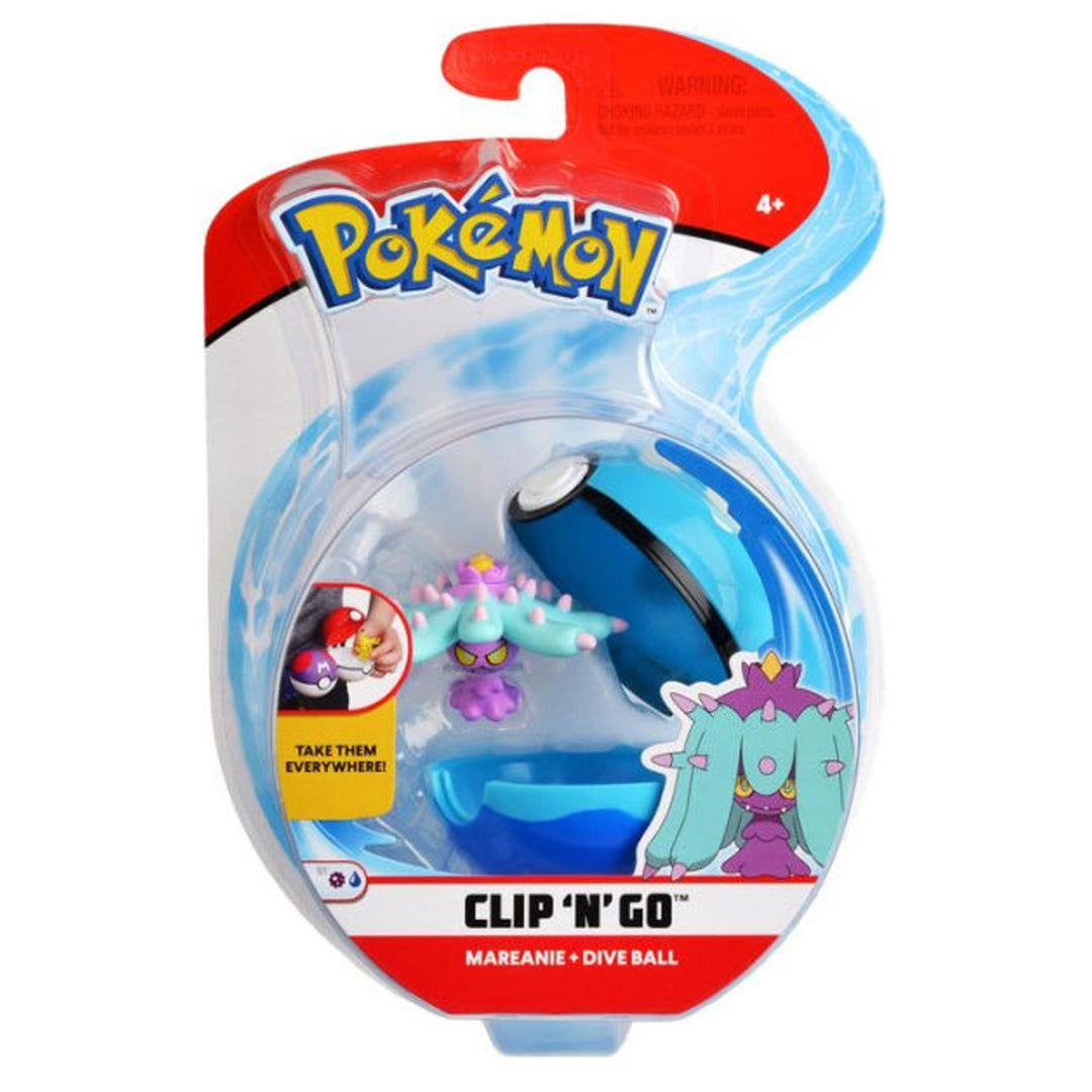 Pokemon Clip 'N' Go Series 7 Mix 1 Pokeball + 1 Figurine Set Random Toy