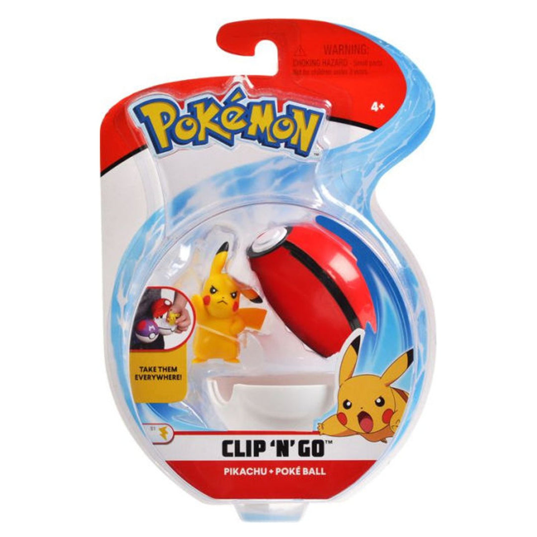 Pokemon Clip 'N' Go Series 7 Mix 1 Pokeball + 1 Figurine Set Random Toy