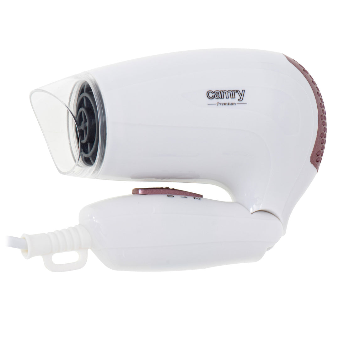 Camry CR 2254 Hair Dryer 1200W 2 Power Levels Foldable Handle Lightweight