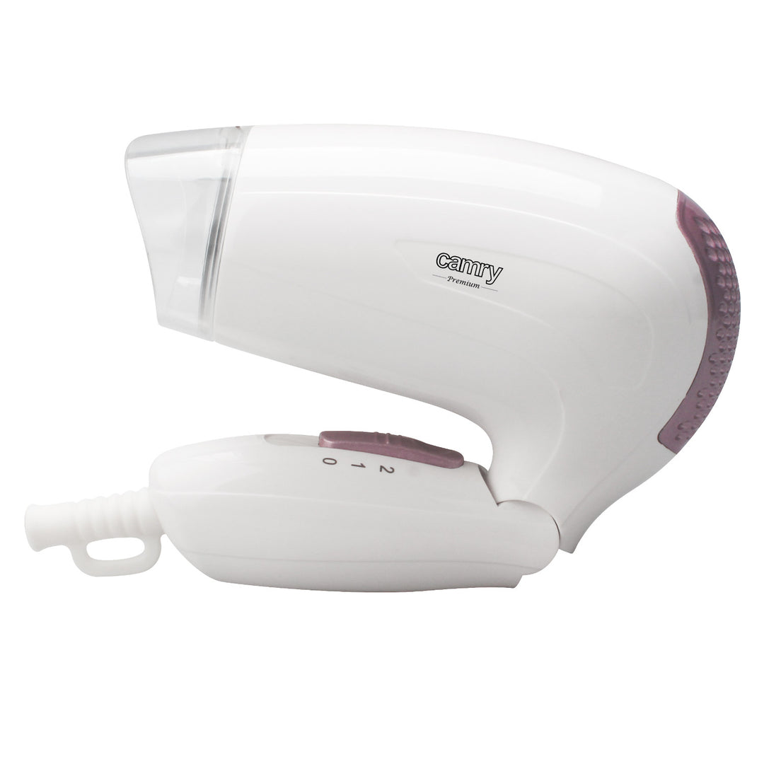 Camry CR 2254 Hair Dryer 1200W 2 Power Levels Foldable Handle Lightweight