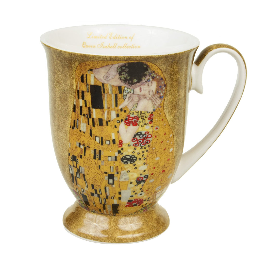 Corn poircealláin Espresso Gustav Klimt Le spúnóg tae