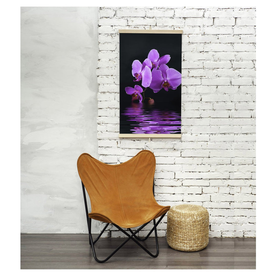 Infrared heater - flexible heating panel 430W TRIO pattern 17 purple miracle, dimensions 100x57cm with controller