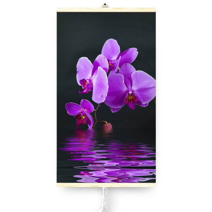 Infrared heater - flexible heating panel 430W TRIO pattern 17 purple miracle, dimensions 100x57cm with controller