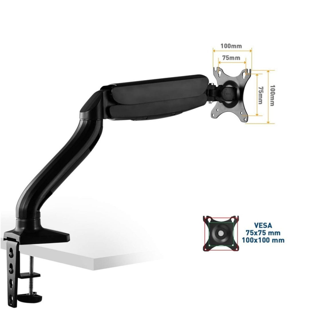 DESK MOUNT BRACKET FOR LED LCD MONITOR USB 3.0 10-32 "Art L-17GD