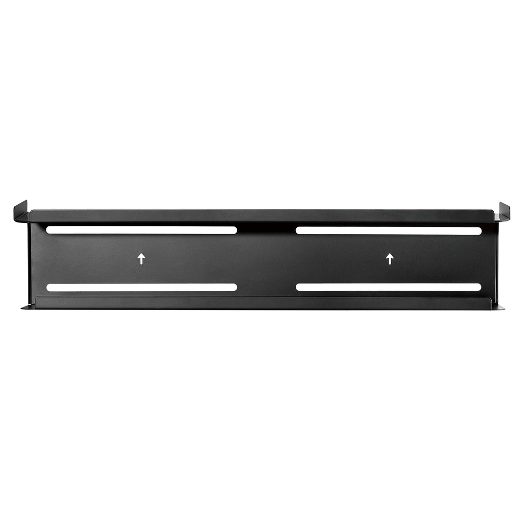 Maclean MC-904 Storage Shelf 2in1 Wall Mount TV Back VESA 2kg 2 Mounting Options Universal