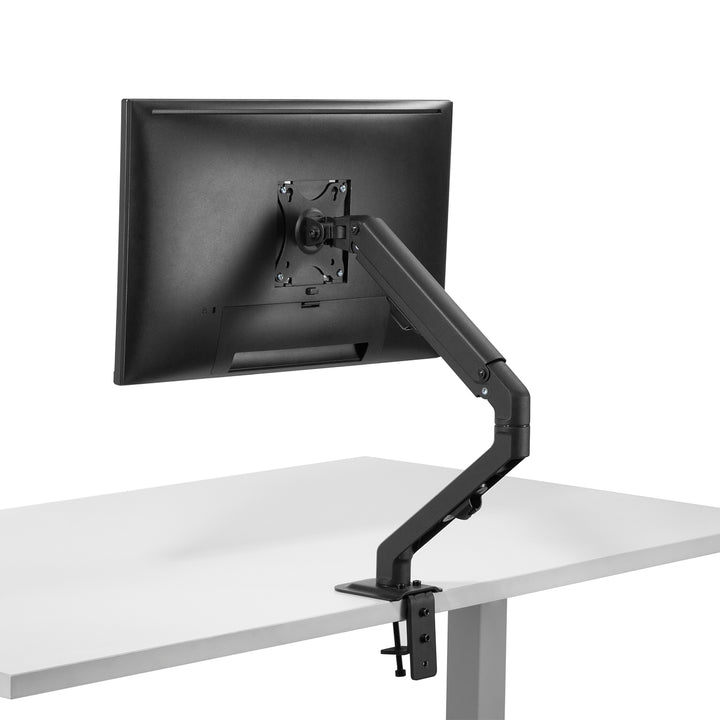 Maclean MC-906 Monitor Desk Mount Holder Table Mount 17" - 27" Adjustable Rotatable VESA 7kg Spring Gas Adjustable