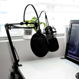Media-Tech MT396 Professional Studio & Streaming Condenser Microphone Set Audio Recording Youtuber