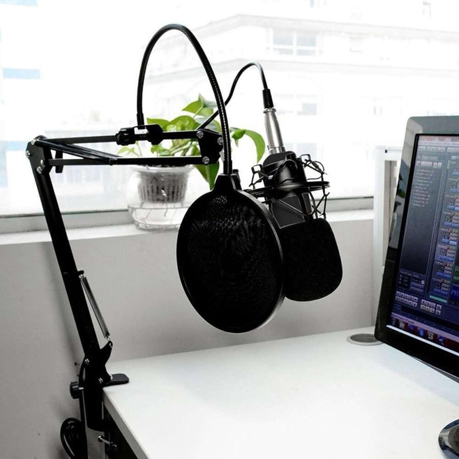 Media-Tech MT396 Professional Studio & Streaming Condenser Microphone Set Audio Recording Youtuber
