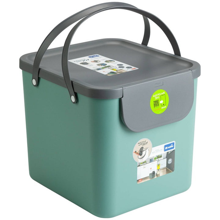 Rotho Albula death basket 40L green