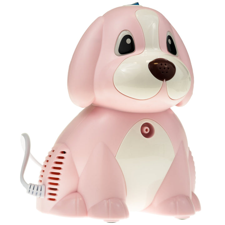 Omnibus BR-CN171 Puppy Electric Inhaler Doggy Inhaler Set for Children and Adults Nebulizer Inhalation Mask for Adults and Children Pink