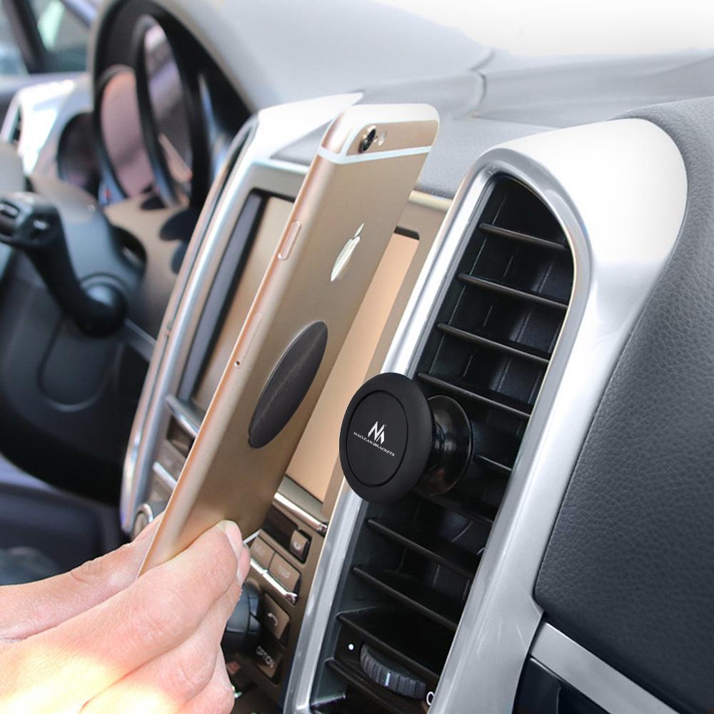 Maclean car phone holder, universal, for ventilation grille, magnetic, 360 degrees. MC-325