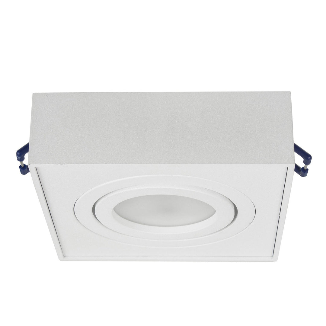 Daingneán Soilsiú Uasteorainn Maclean MCE464 W Fráma Suiteála Luminaire Cuasaithe GU10 MR16 Halaigine LED