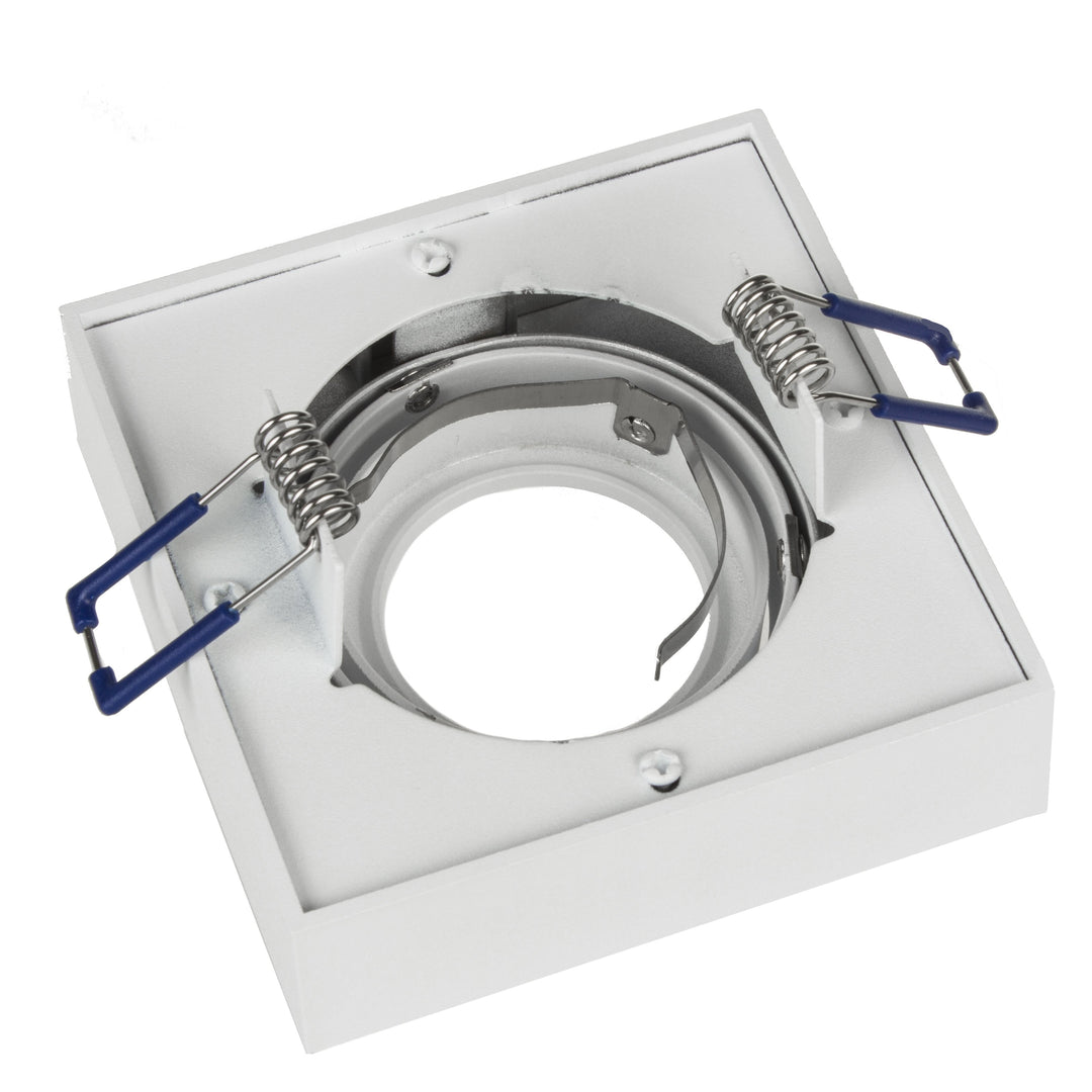 Maclean MCE464 W Ceiling Lighting Fixture Recessed Luminaire Installation Frame GU10 MR16 LED Halogen