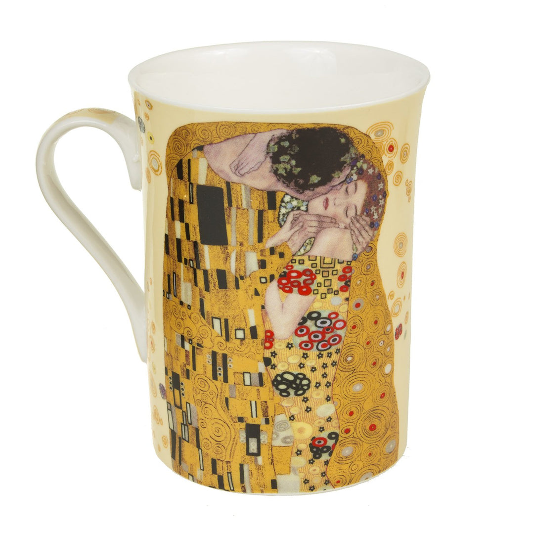 Queen Isabell 2 + 2 Coffee Mug Set Gustav Klimt "Kiss" Collection Set of 2 Mugs in a Decorative Packaging 2x250ml