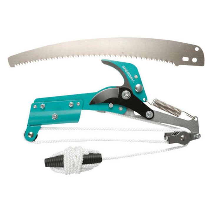 Greenmill GR6603 Garden Set Secateurs Pruning Shears + Rope + Saw Tree Wood Cutting Metal Steel