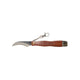 Greenmill GR5040 Gardening Knife Mushroom Picker Brush 4cm Measure Steel Wooden Handle