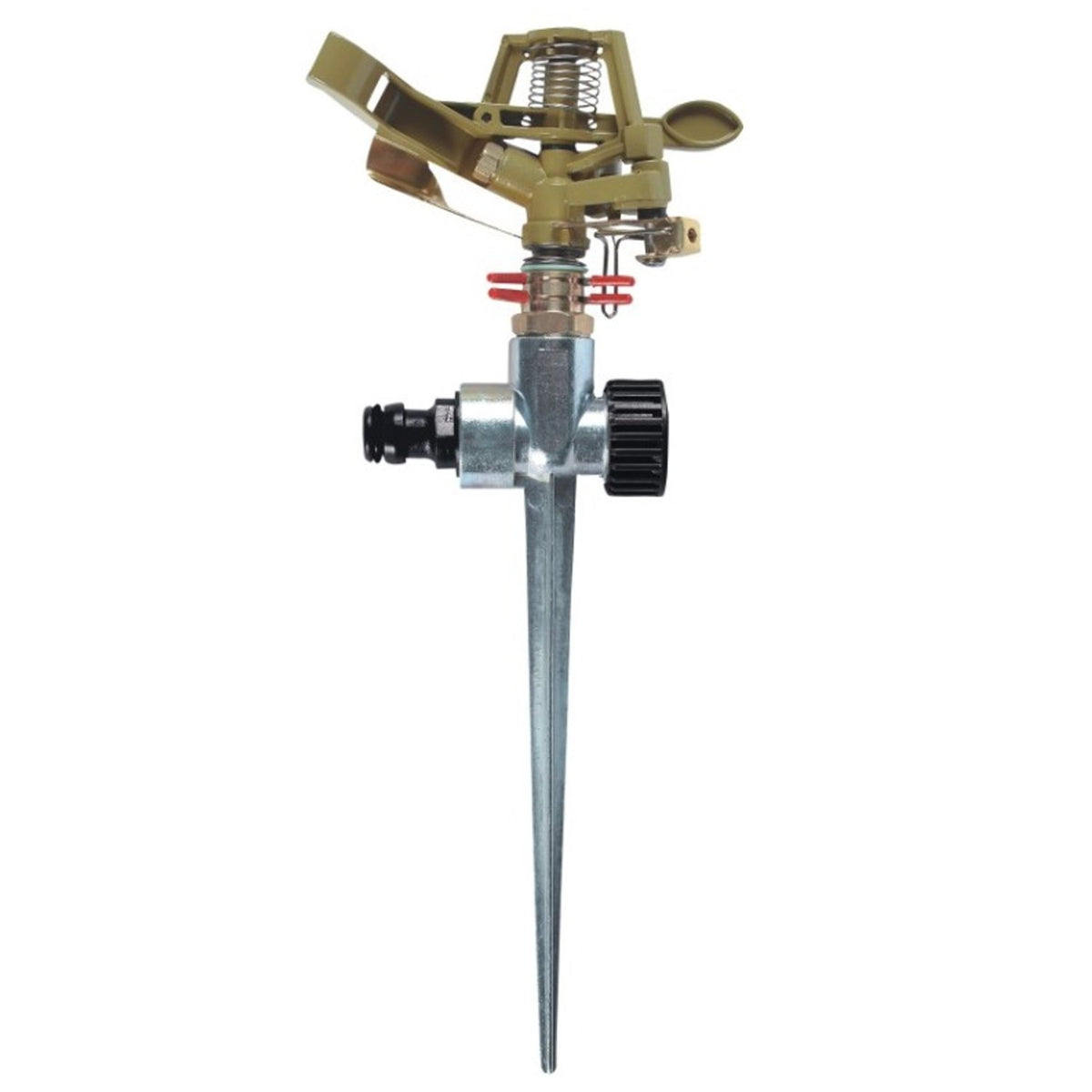 Greenmill GB2023C Metal pulse sprinkler on a pin r irrigating medium a ...