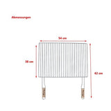 Grill grate Master Grill & Party 54x38cm chrome steel MG252