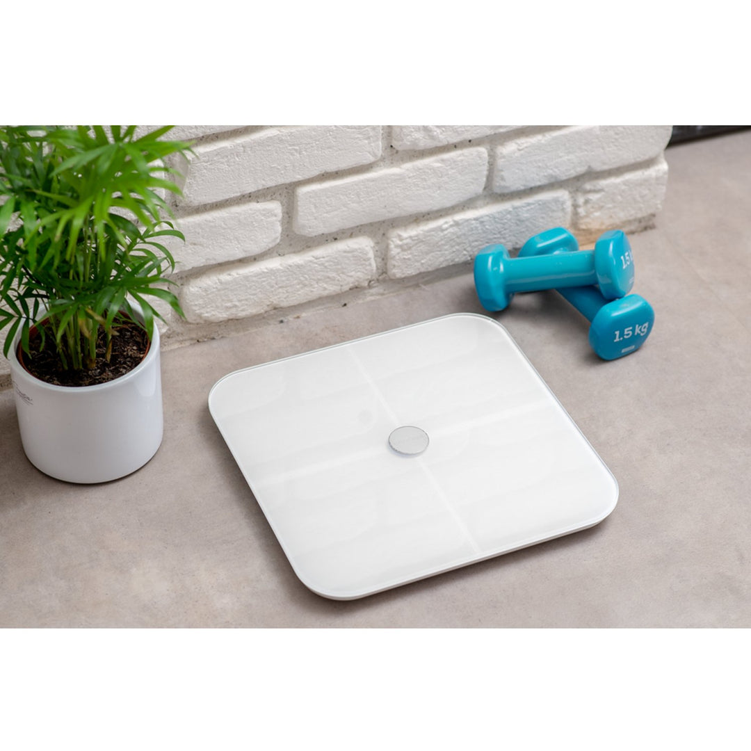 Concept white diagnostic bathroom scale VO4010 Perfect Health