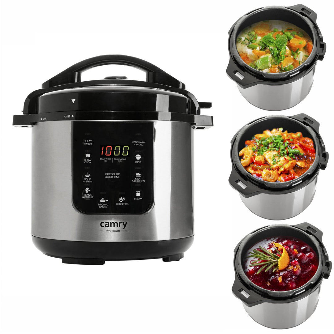 Camry CR 6409 Multi-functional multicooker pressure cooker