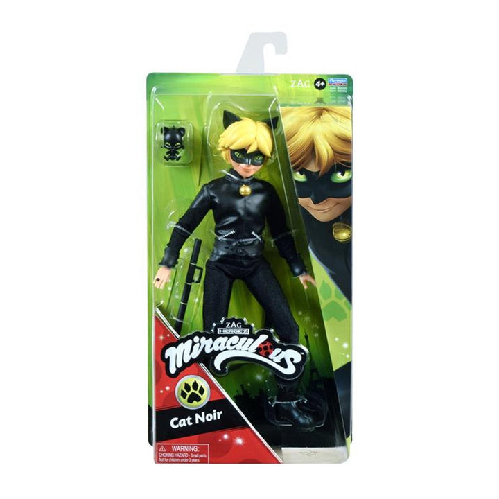 Cat Noir Miraculous Doll Figurine Animated Series with Accessories Jojo