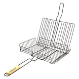 Maestro MR-1002 Double BBQ Cooking Grate Portable Grilling Basket 25x30cm