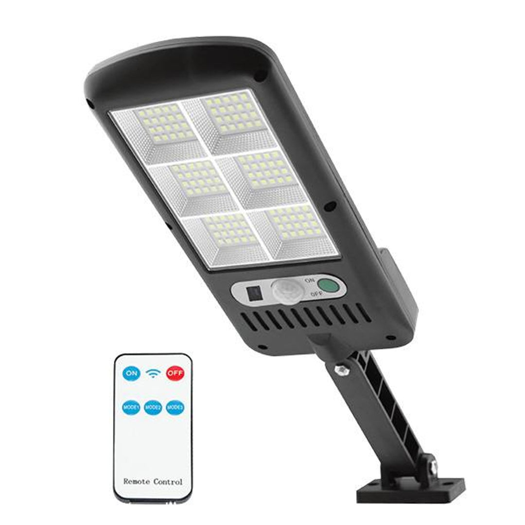 LTC LXLL116 Solar Lamp with Motion and Twilight Sensor Outdoor Lighting 24W 1800lm Remote Control (120 x LED SMD)