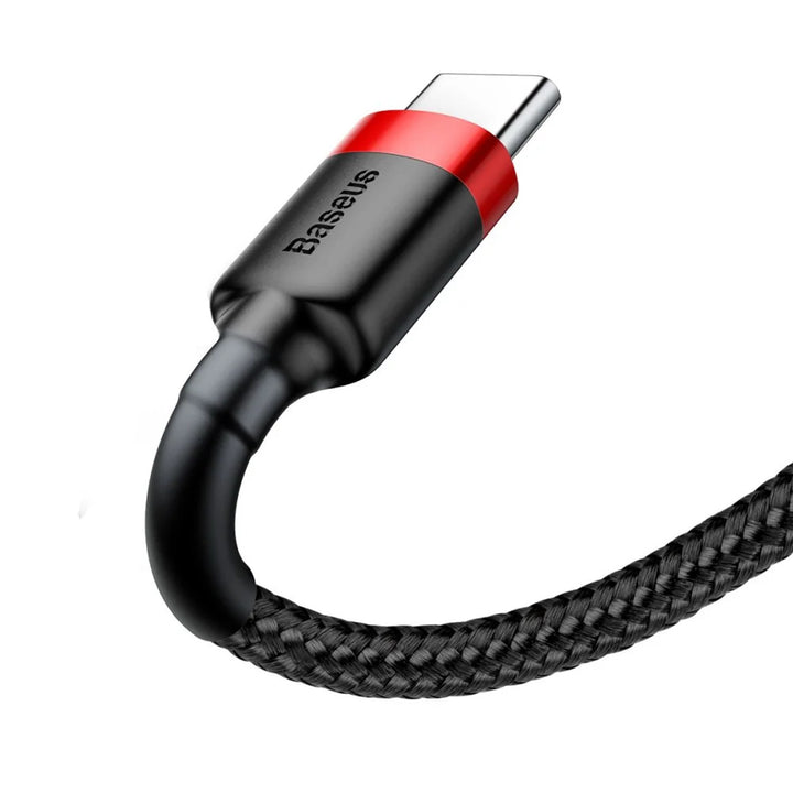 USB A plug - USB-C plug 1m CATKLF-B91 Red+Black Baseus cable