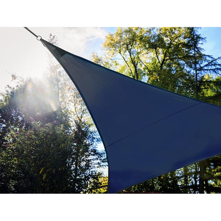 VELLEMAN GSS36MLEDSKY Sun sail with built-in LED lighting "starry sky" - triangle - 3.6 x 3.6 x 3.6 m