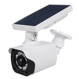 SOL1800S Solar Dummy CCTV Security Camera with LED Light Motion Sensor Red Diode
