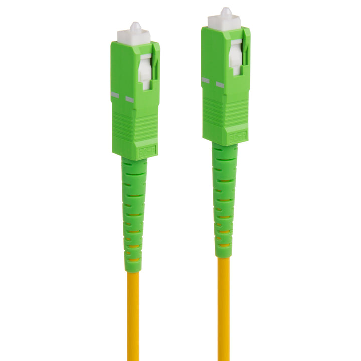 Maclean MCTV-433 Fiber Optic Cable 2 x SC / APC Male Patch Network Flexible Data Transmission 3m