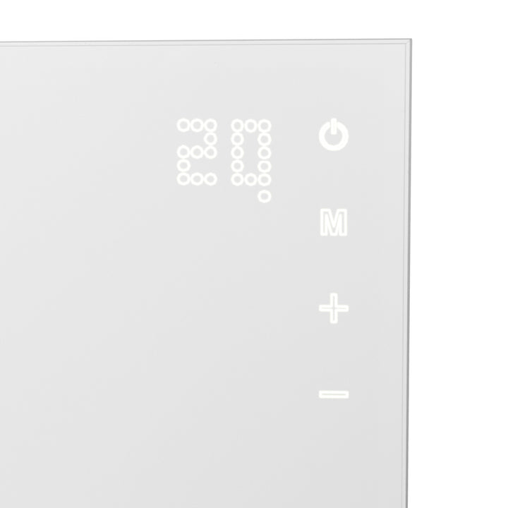 Maclean MCE513 IR Panel Heater 360W WiFi & Remote Control, Wall-Mounted or Free-Standing