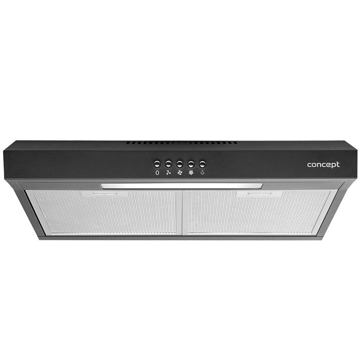 Coincheap 50cm OPP1250BC Raon Oighinn Leictreach Hood 50cm Dubh le stiúir