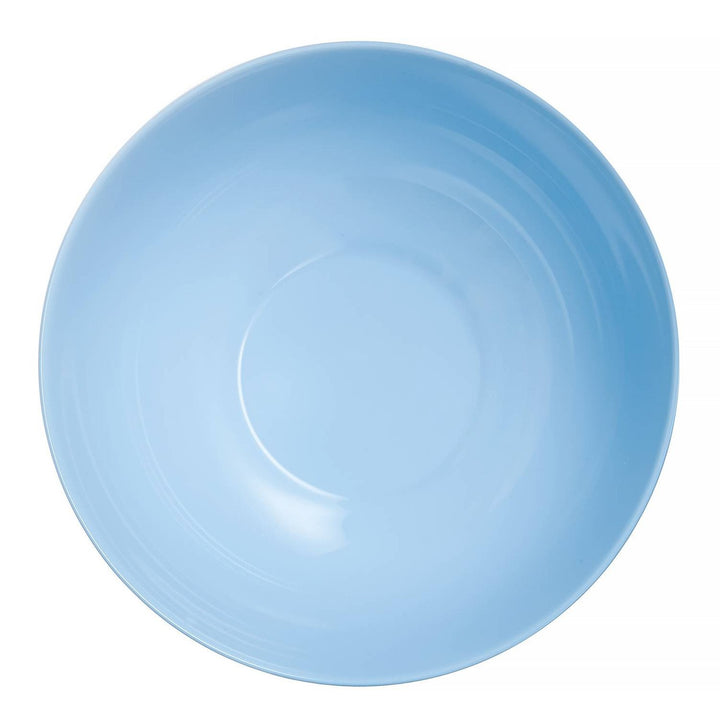 19 PCS Dining Set Plate Bowl Service for 6 People Light Blue Microwave Dishwasher Safe